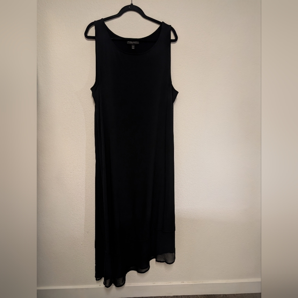 Lane Bryant Classic Black Midi Dress